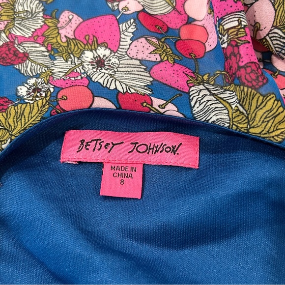 NWT Betsy Johnson Very Cherry Wrap Dress - Picture 13 of 16